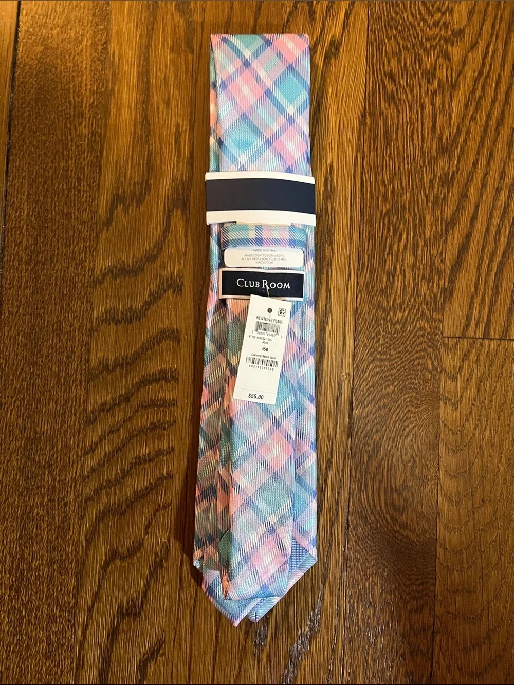 Club Room classic plaid